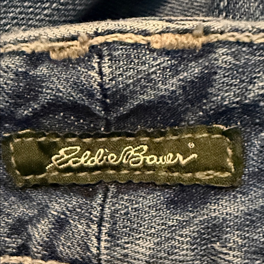 Eddie Bauer Blue Flare & Wide Leg Jeans - Picture 2 of 5